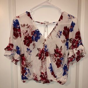 Floral Crop Top